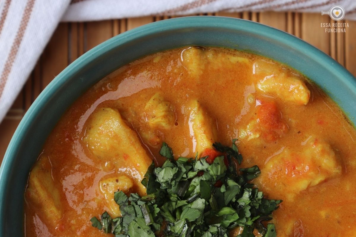 Frango Ao Curry E Leite De Coco Essa Receita Funciona