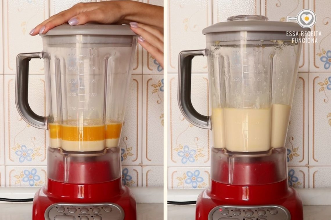 Sorvete de maracujá no liquidificador Essa Receita Funciona