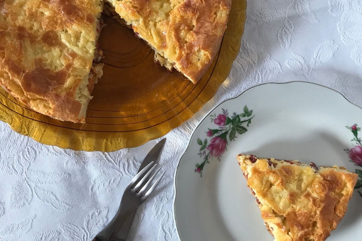 Torta salgada de liquidificador