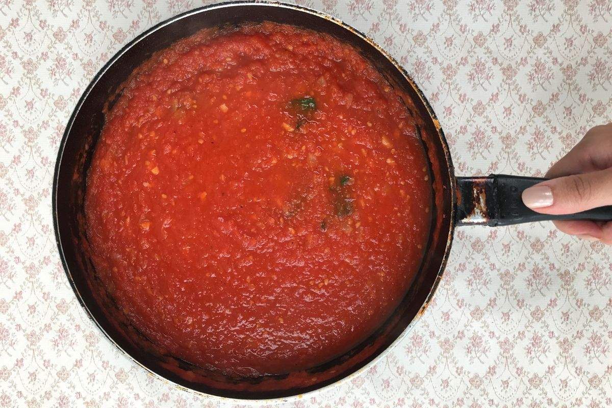 Molho de tomate caseiro