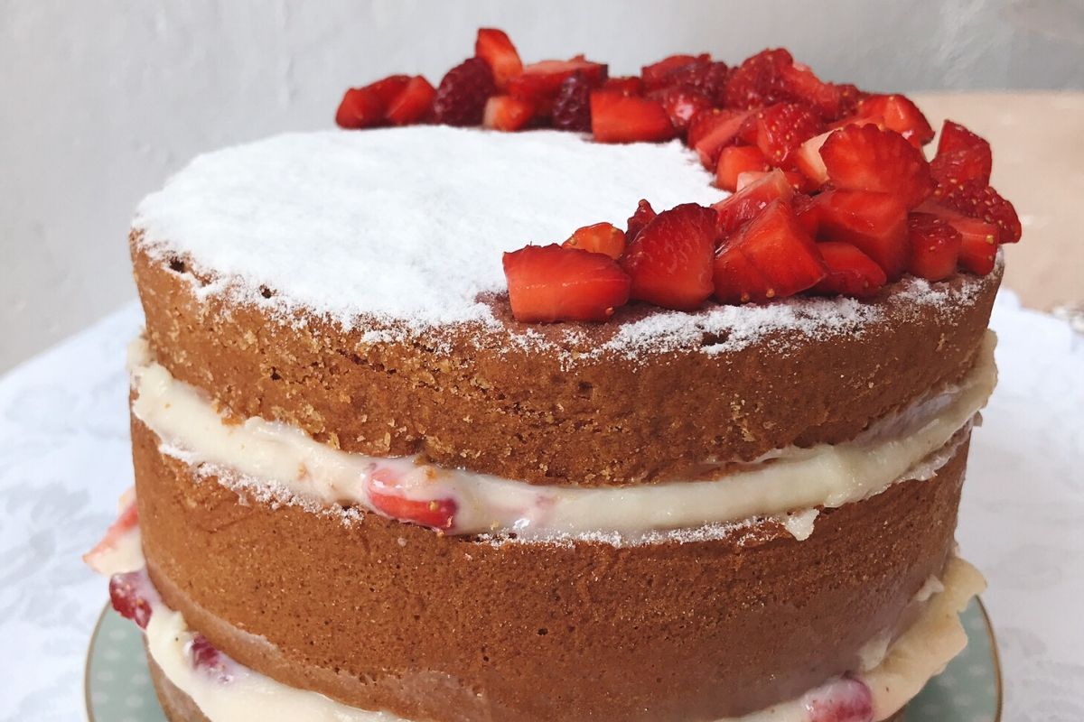 O Nosso Primeiro Naked Cake Essa Receita Funciona