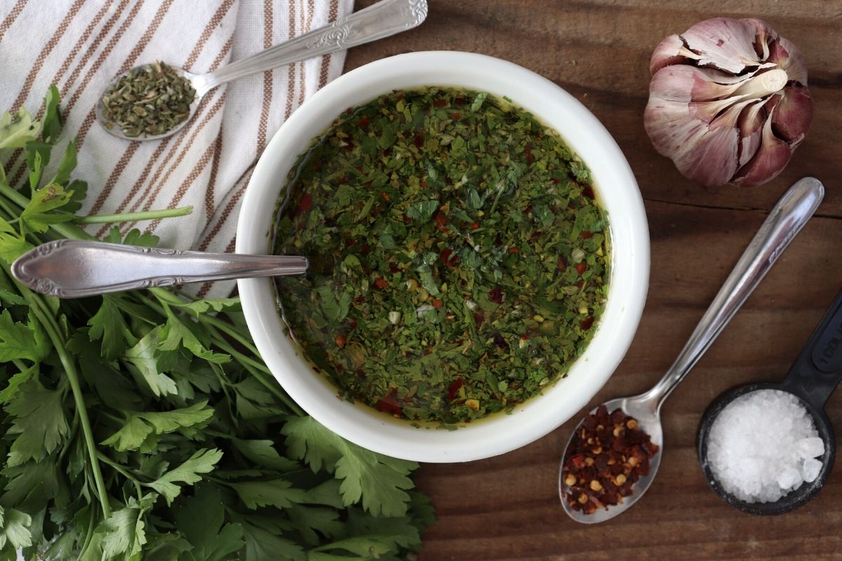 Molho chimichurri