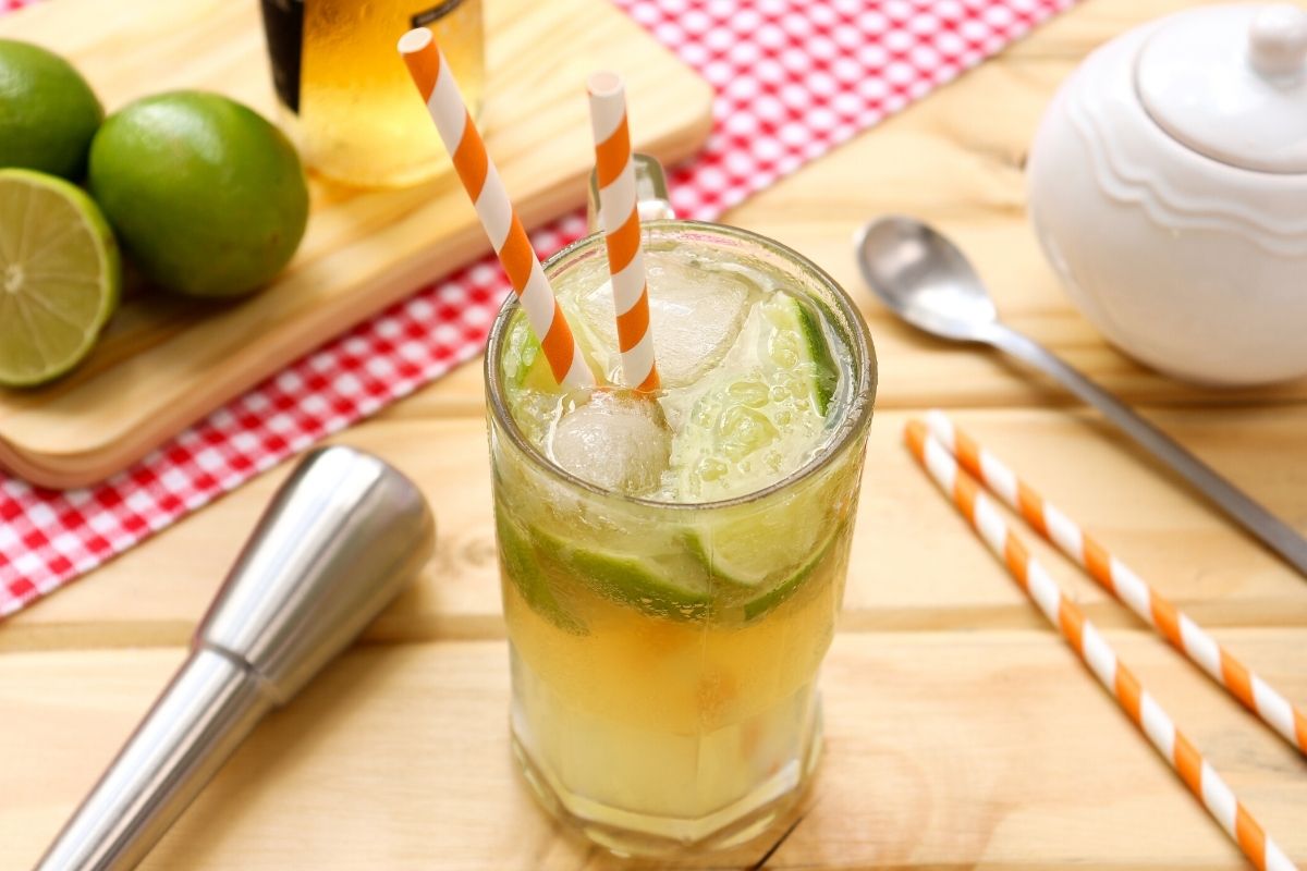 Caipirinha de cerveja