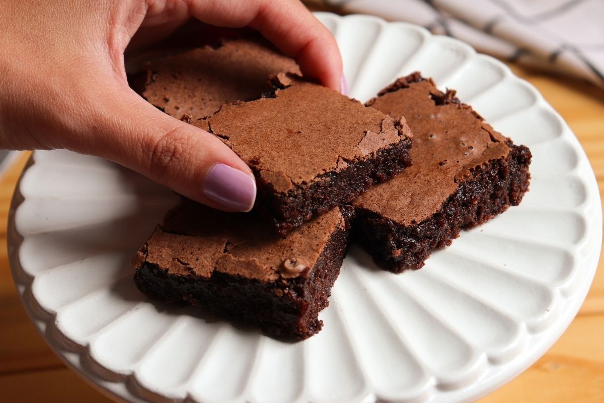 Receita fácil de brownie