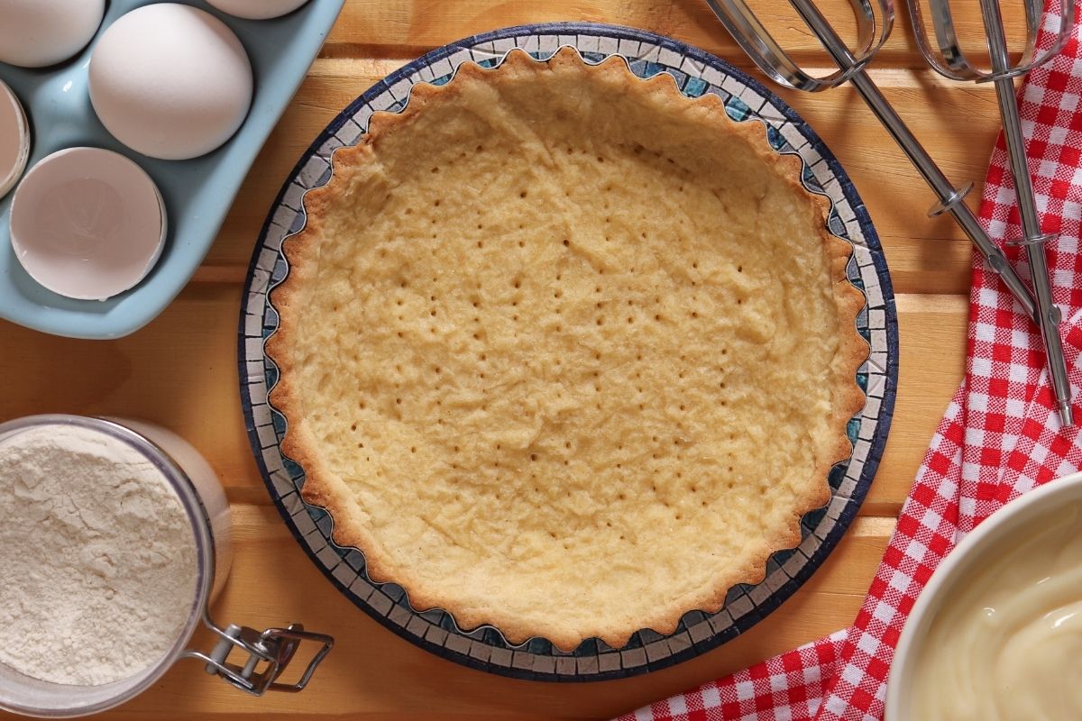 Massa de torta doce fácil