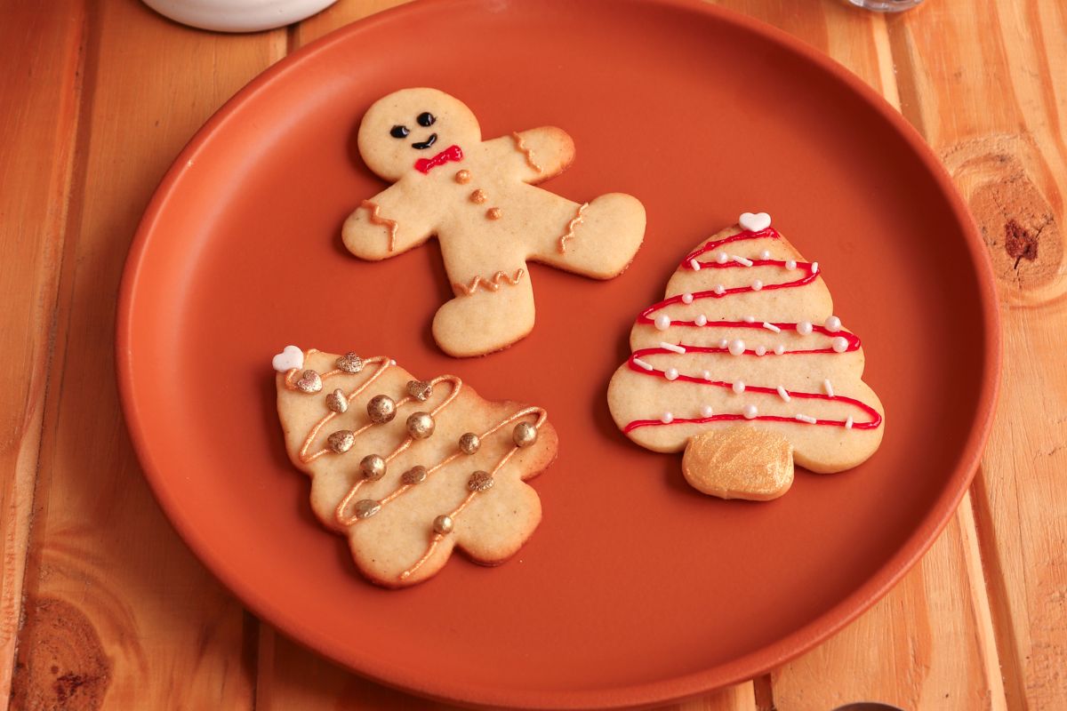 Como decorar biscoito de Natal