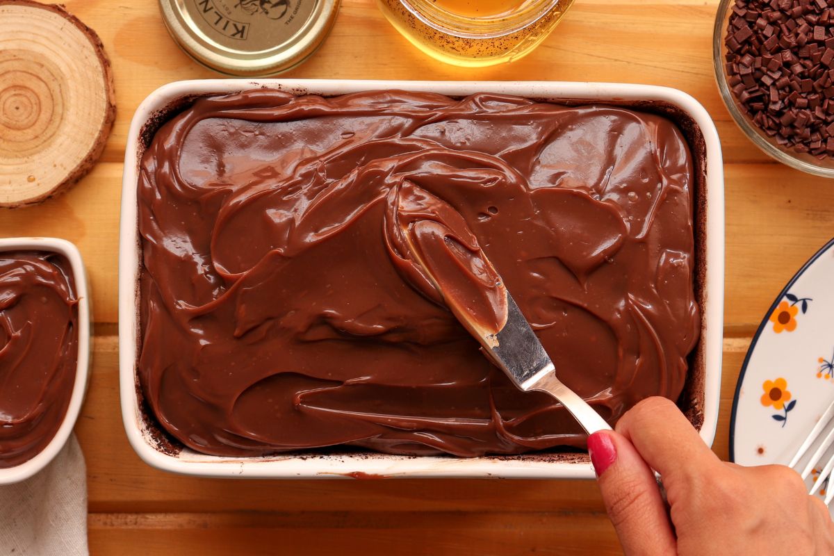 Brigadeiro para cobertura de bolo