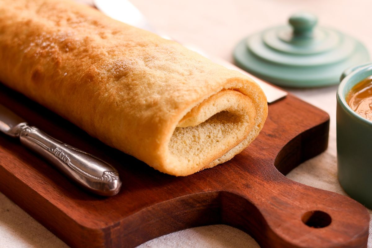 Massa de pão de ló para rocambole