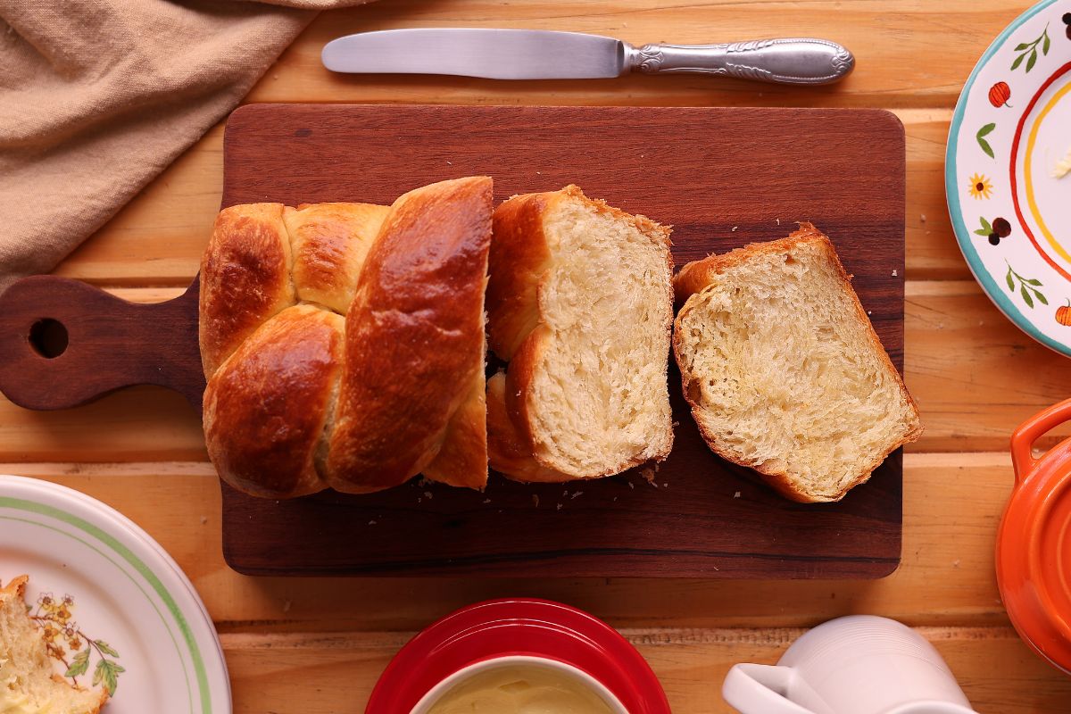 Pão brioche