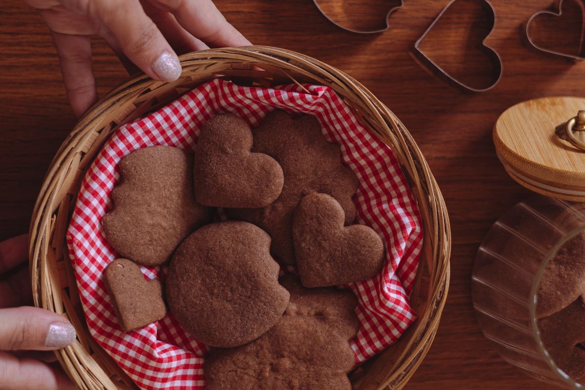 Biscoito de chocolate amanteigado
